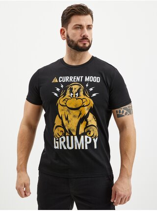 Černé pánské tričko ZOOT. FAN Disney Grumpy Current Mood