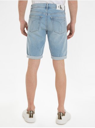 Kraťasy pre mužov Calvin Klein Jeans - svetlomodrá