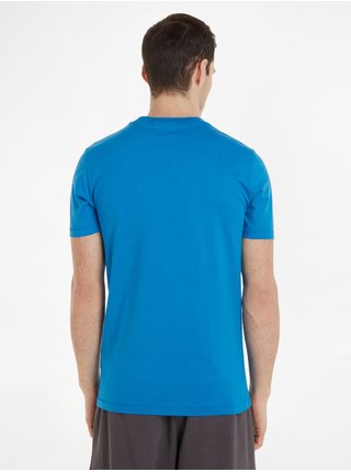 Tričká s krátkym rukávom pre mužov Calvin Klein Jeans - modrá