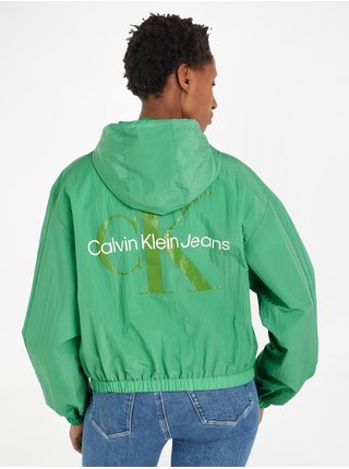 Zelená dámská bunda Calvin Klein Jeans