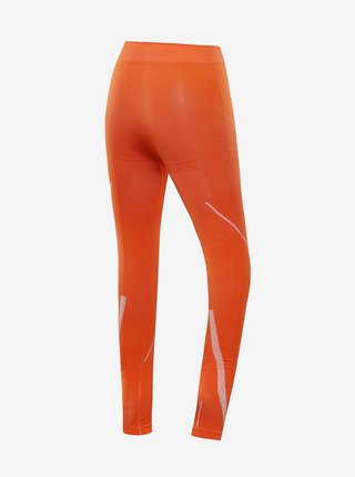 Oranžové dámské funkční spodní kalhoty ALPINE PRO ELIBA 