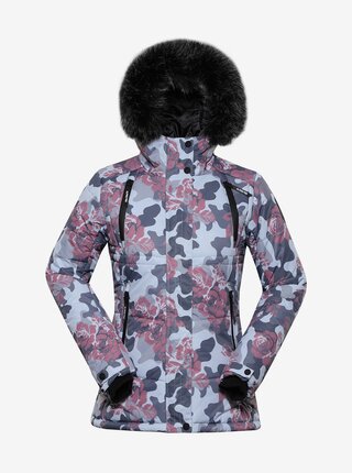 Dámská bunda s membránou ptx ALPINE PRO MOLIDA šedá