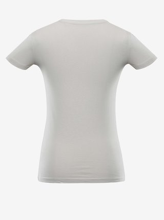 Dámské triko z organické bavlny ALPINE PRO WORLDA šedá