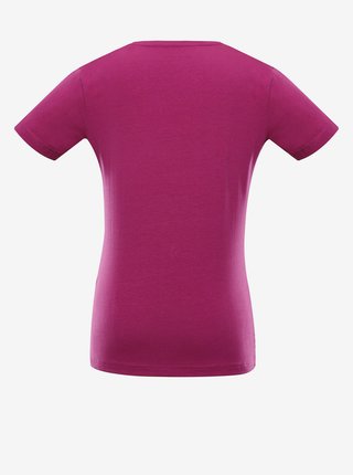 Dámské bavlněné triko ALPINE PRO ALLONA růžová