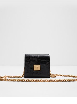 Černá dámská peněženka s řetízkem přes rameno ALDO Ottilie