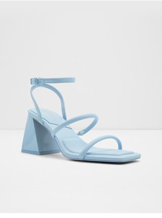 Světle modré dámské sandály na podpatku ALDO Miran