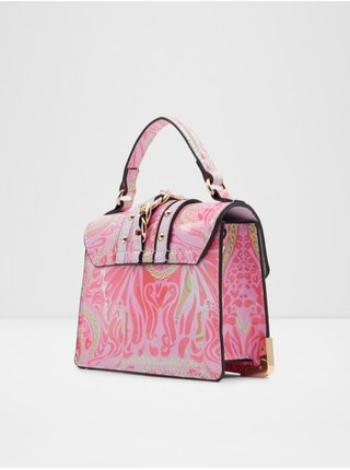 Růžová dámská vzorovaná kabelka ALDO Minibaro 