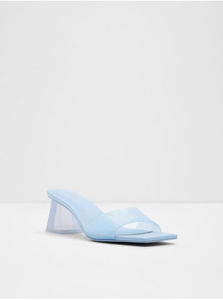 Světle modré dámské pantofle Aldo Casablanca 