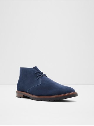 Tmavě modré pánské kotníkové boty Aldo Malrose