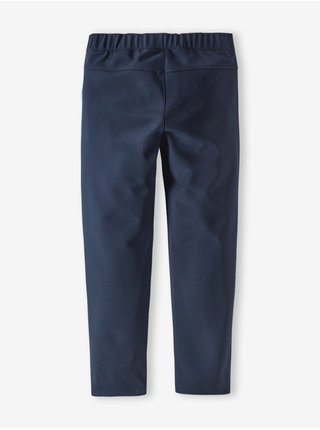 Tmavě modré dětské softshellové kalhoty Reima