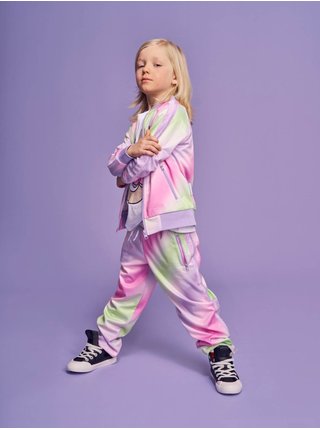 Světle fialová holčičí vzorovaná mikina Reima