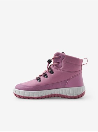 Růžové holčičí kotníkové boty Reima