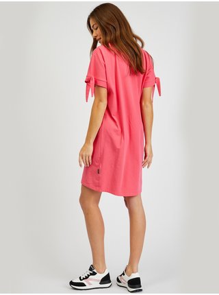 Tmavě růžové dámské letní basic šaty SAM73 Tucana 