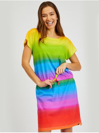 Voľnočasové šaty pre ženy SAM 73 - modrá, žltá, zelená, fialová, tmavoružová, červená