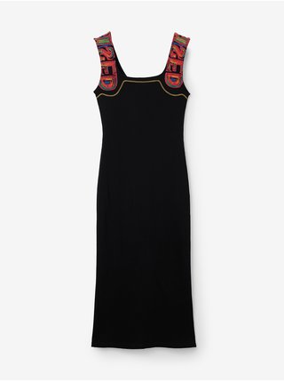 Voľnočasové šaty pre ženy Desigual - čierna