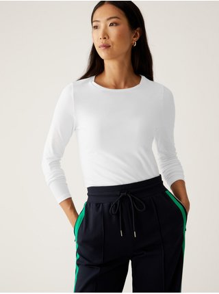 Bílé dámské basic tričko Marks & Spencer