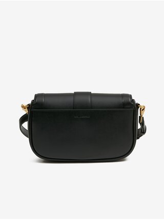 Černá dámská kožená crossbody kabelka KARL LAGERFELD Shooting Stars