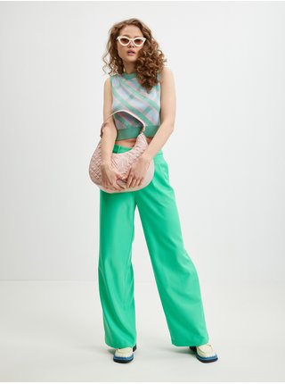 Nohavice pre ženy Tom Tailor Denim - zelená