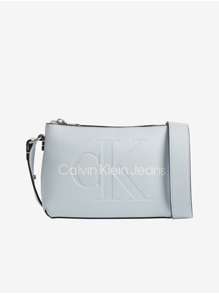 Světle modrá dámská crossbody kabelka Calvin Klein Jeans