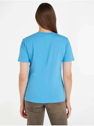 Modré dámské tričko Calvin Klein Jeans