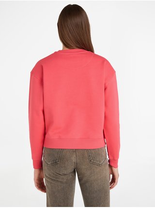 Tmavě růžová dámská mikina Calvin Klein Jeans