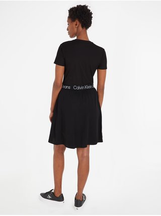 Černé dámské šaty Calvin Klein Jeans