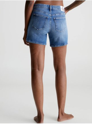 Modré dámské džínové kraťasy Calvin Klein Jeans