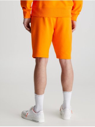 Oranžové pánské kraťasy Calvin Klein Jeans   