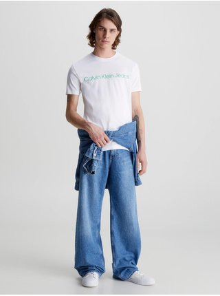 Bílé pánské tričko Calvin Klein Jeans 