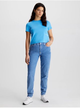 Modré dámské tričko Calvin Klein Jeans 