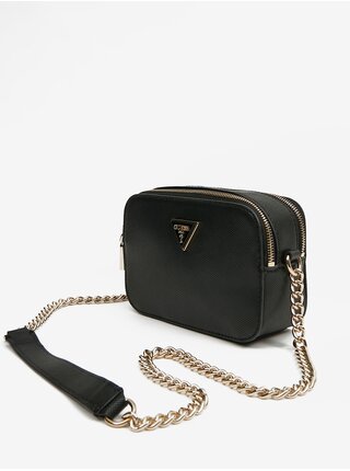 Černá dámská crossbody kabelka Guess Eco Alexie Crossbody Camera