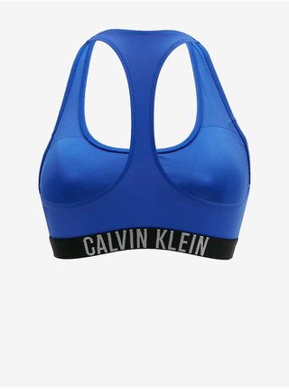 Tmavomodrý dámsky horný diel plaviek Calvin Klein Underwear