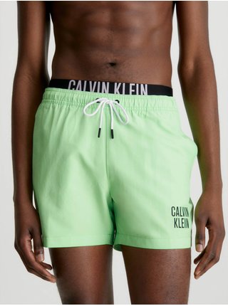 Světle zelené pánské plavky Calvin Klein Underwear Intense Power-medium Double 
