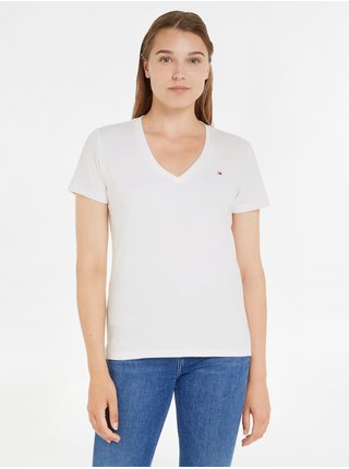 Bílé dámské tričko Tommy Hilfiger