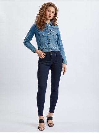 Modrá dámska džínsová bunda ORSAY