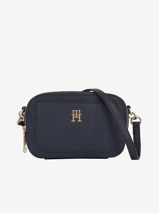 Tmavě modrá dámská kabelka Tommy Hilfiger Emblem Camera Bag