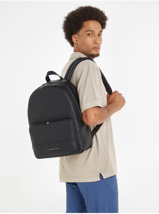 Černý pánský batoh Tommy Hilfiger Essential Backpack