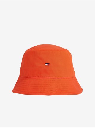 Oranžový pánský klobouk Tommy Hilfiger Flag Bucket 