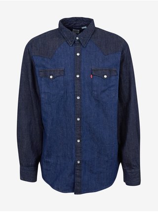 Tmavě modrá pánská džínová košile Levi's® Barstow Western Standard