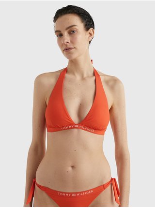 Oranžový dámský horní díl plavek Tommy Hilfiger Underwear