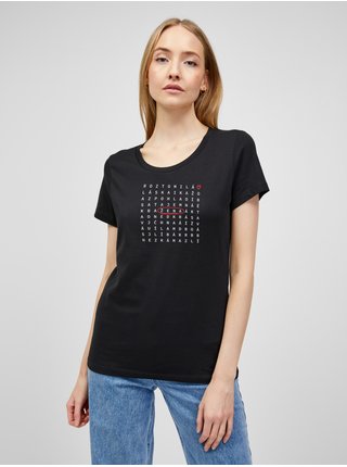 Černé dámské tričko Zoot Original Osmisměrka - žena