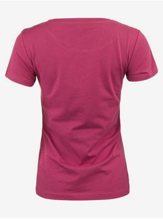 Tmavě růžové dámské tričko ALPINE PRO Gabora