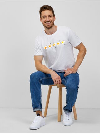 Tričká s krátkym rukávom pre mužov ZOOT.Original - biela