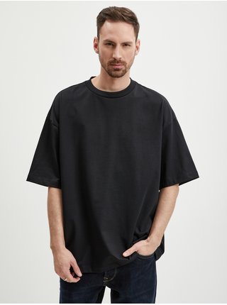 Černé pánské basic oversize tričko Tom Tailor Denim 