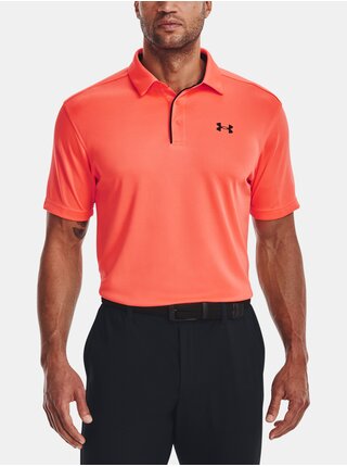 Polokošele pre mužov Under Armour - oranžová