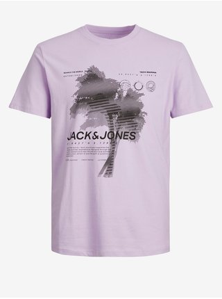 Světle fialové klučičí tričko Jack & Jones Marina