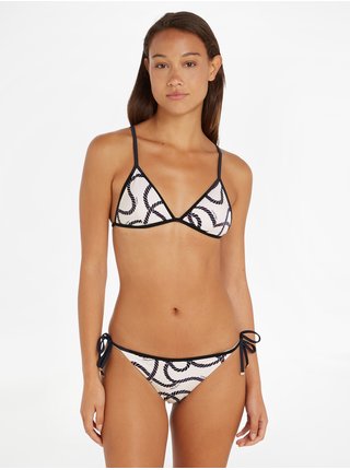 Bílý dámský horní díl plavek s motivem Hilfiger Underwear