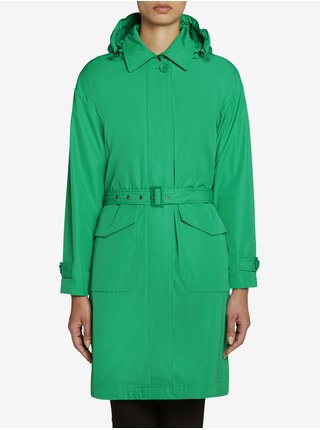 Zelený dámský kabát Geox