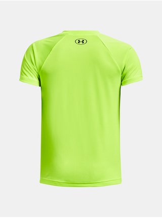 Neonově zelené klučičí tričko Under Armour UA Tech Twist SS  