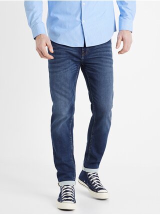 Slim fit pre mužov Celio - modrá